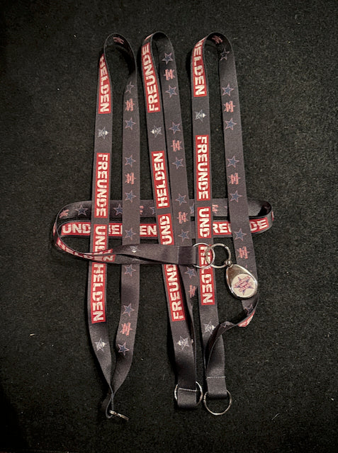 Schlüsselband Lanyard – Freunde und Helden (Band Merch)