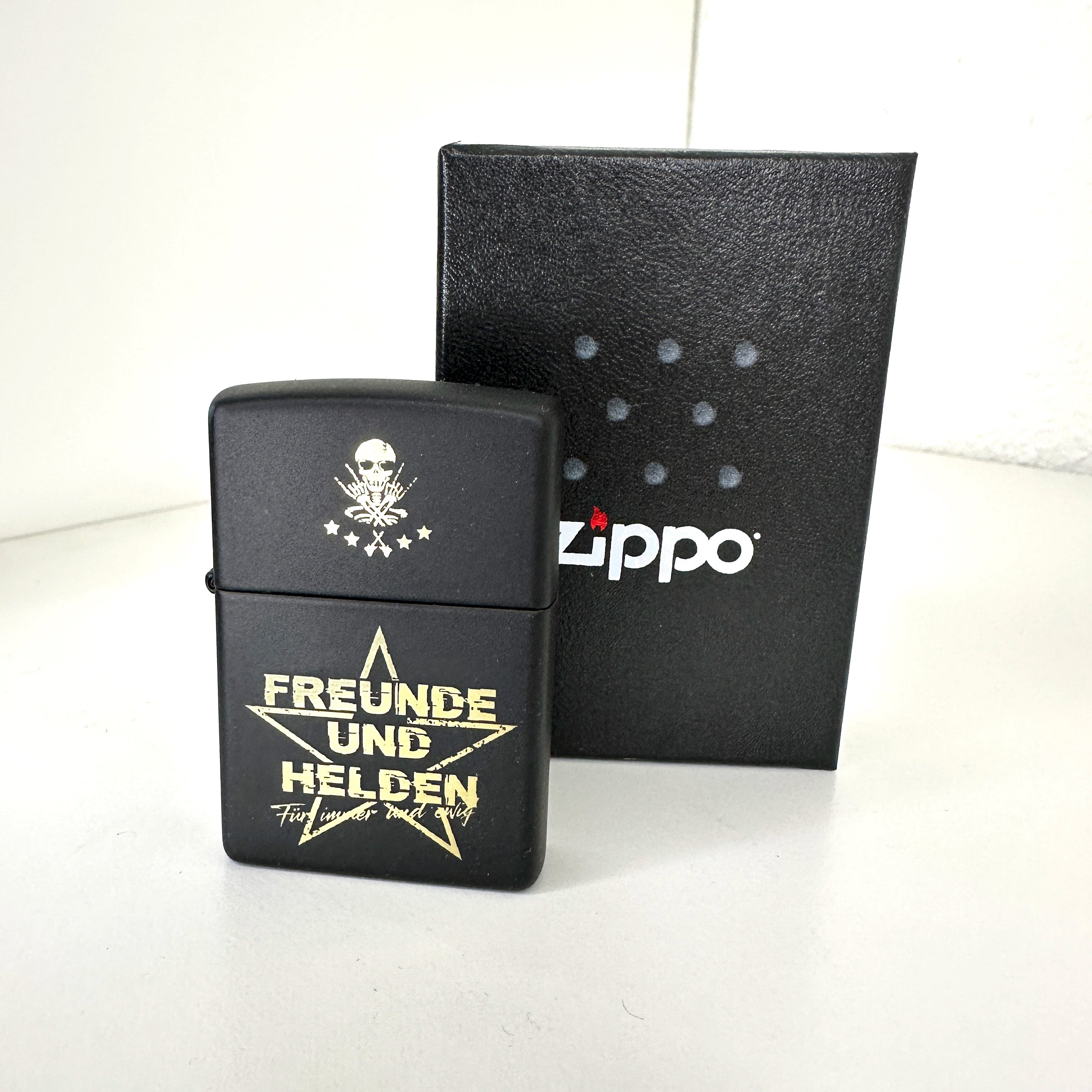 Zippo Feuerzeug Messing Gravur – Special Edition (inkl. Benzin)