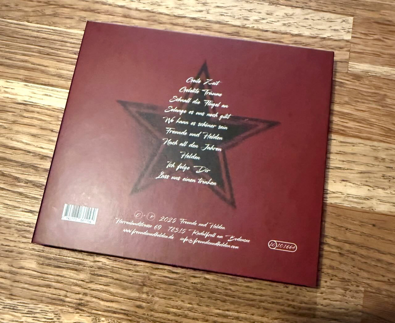 CD Für immer und ewig – FREUNDE UND HELDEN inkl. Download (mp3)