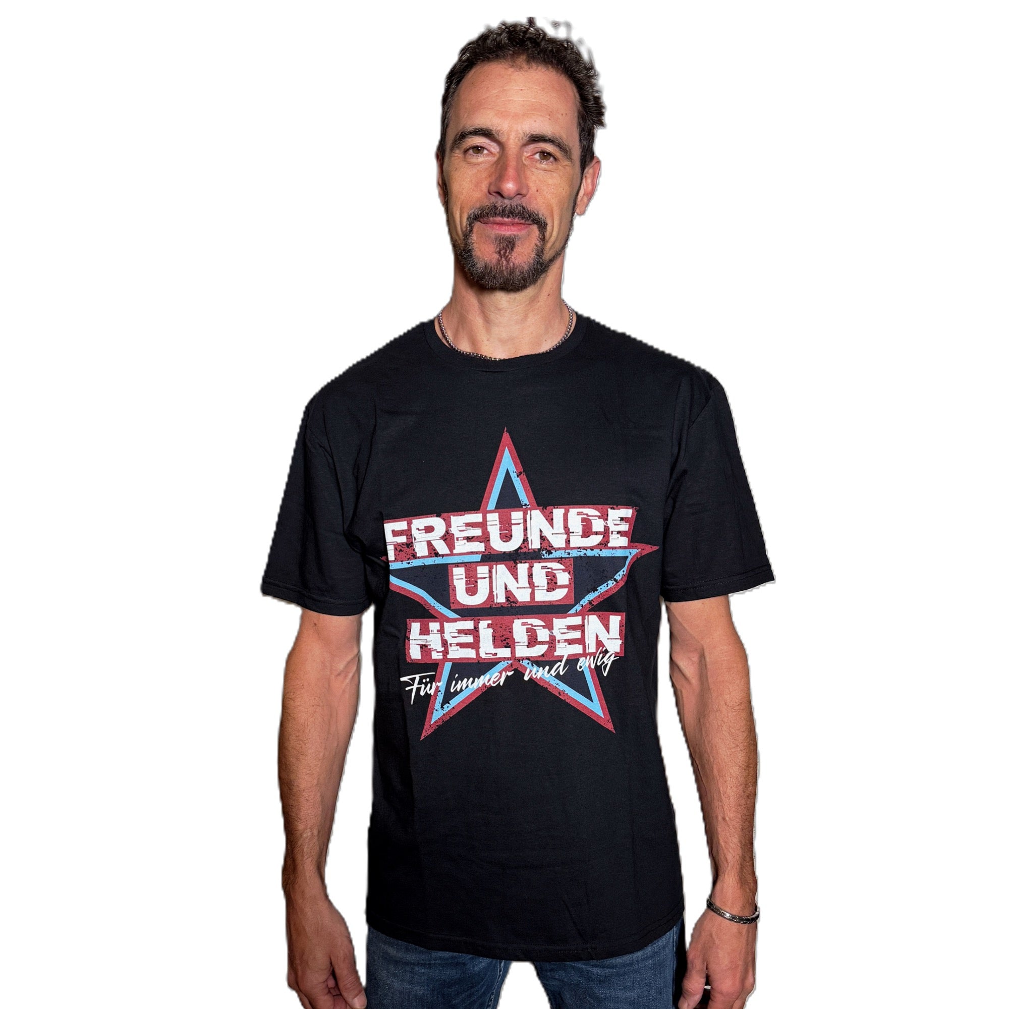 Freunde und Helden Bandlogo T-Shirt – Rock & Metal Shirt (Unisex)